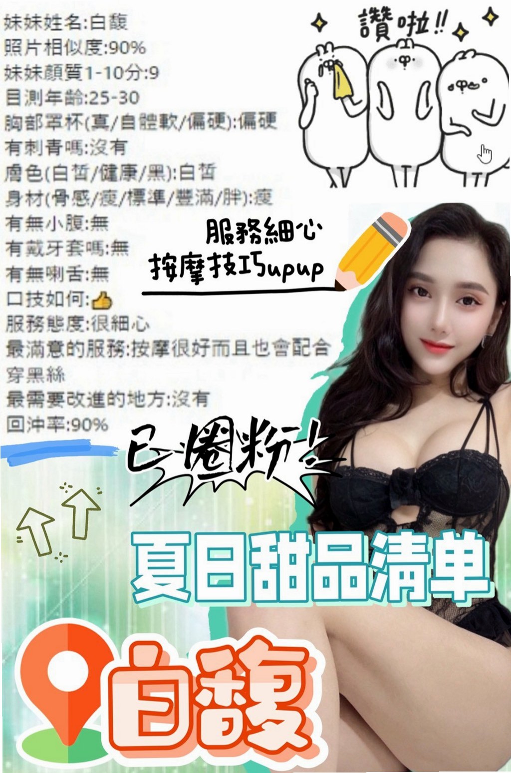 🌸礁溪小姐外出 紅糖🌸粉嫩學生妹|163cm/50kg/D杯|22y歲